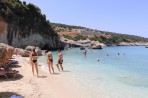 Siarkowa plaża Xigia - wyspa Zakynthos zdjęcie 11