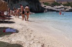 Siarkowa plaża Xigia - wyspa Zakynthos zdjęcie 12